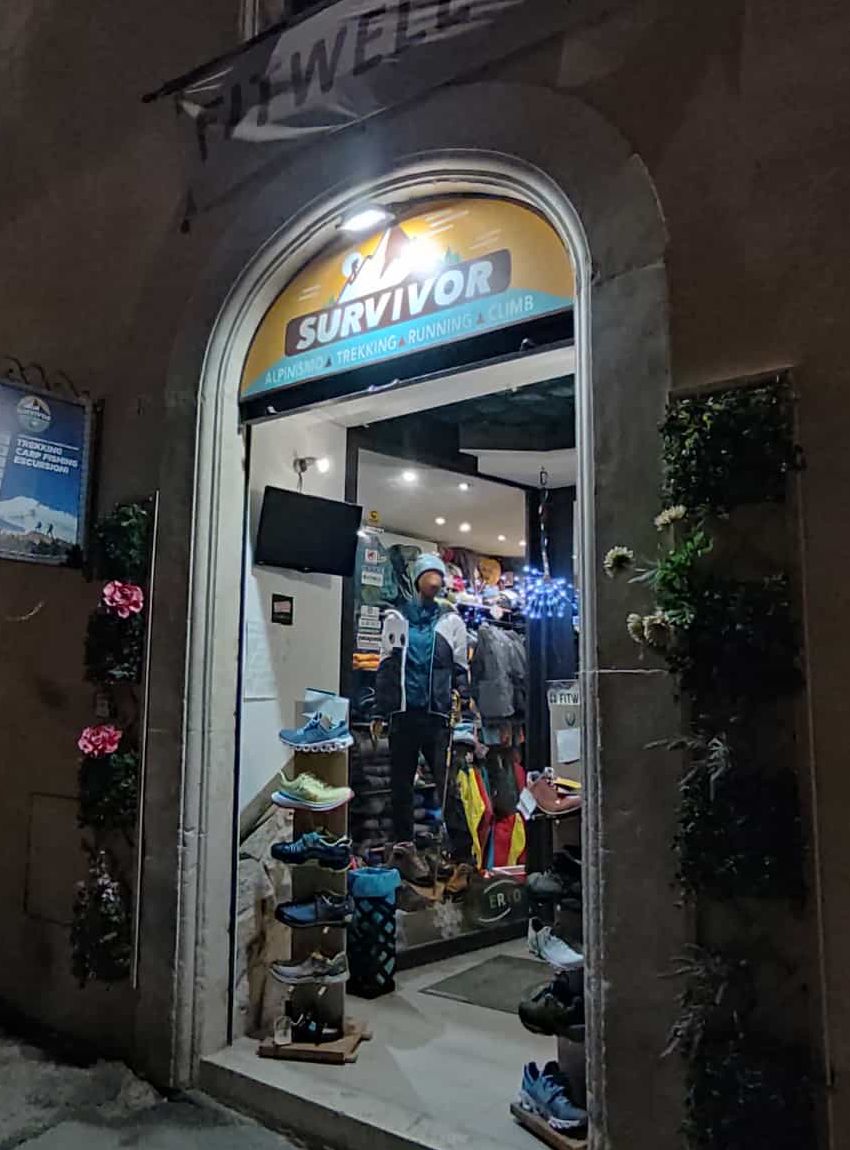 survivor store l'aquila